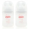 Pigeon SofTouch Wide-Neck PP Feeding Bottle 160ml TWIN PLAIN