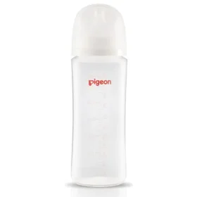 Pigeon SofTouch Wide-Neck PP Feeding Bottle 330ml Single PLAIN