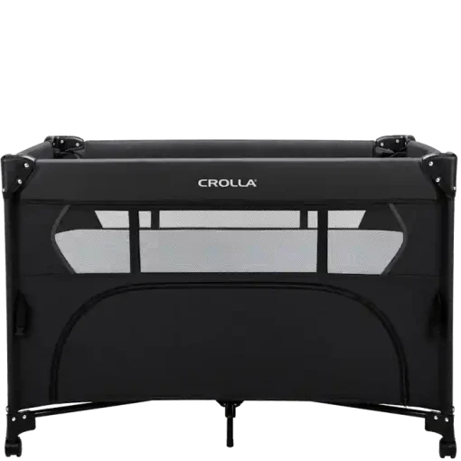 Crolla Ally Playpen Two Tone BLACK