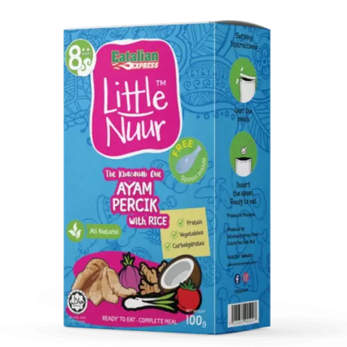 Eatalian Express Little Nuur Baby Porridge AYAM PERCIK