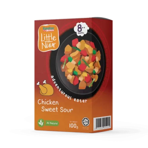 Eatalian Express Little Nuur Ready-To-Eat Baby Food CHICKEN SWEET SOUR