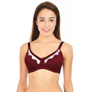 Lunavie Sheer Comfort Nursing Bra MAROON