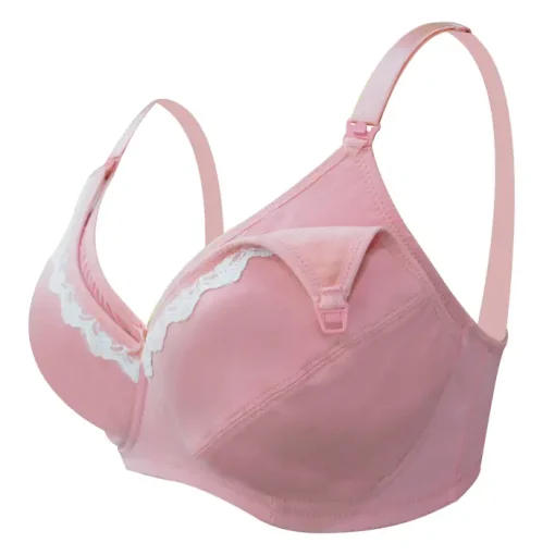 Lunavie Sheer Comfort Nursing Bra PINK