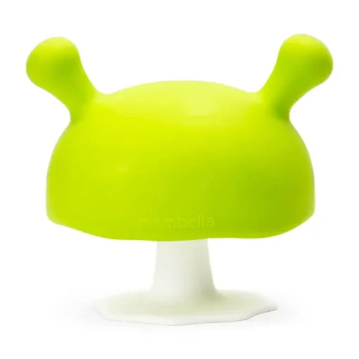 Mombella Mushroom Teether GREEN