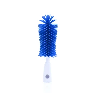 Autumnz Deluxe 2-in-1 Soft Silicone Brush SAPPHIRE BLUE