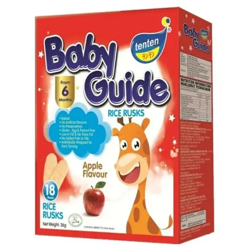 Tenten Baby Guide Rusks APPLE