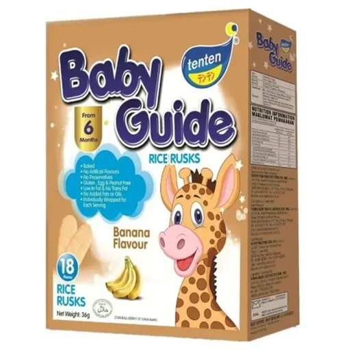 Tenten Baby Guide Rusks BANANA