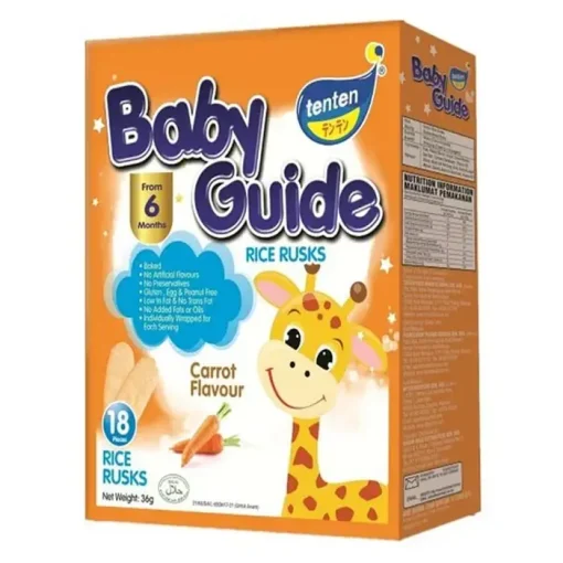 Tenten Baby Guide Rusks CARROT