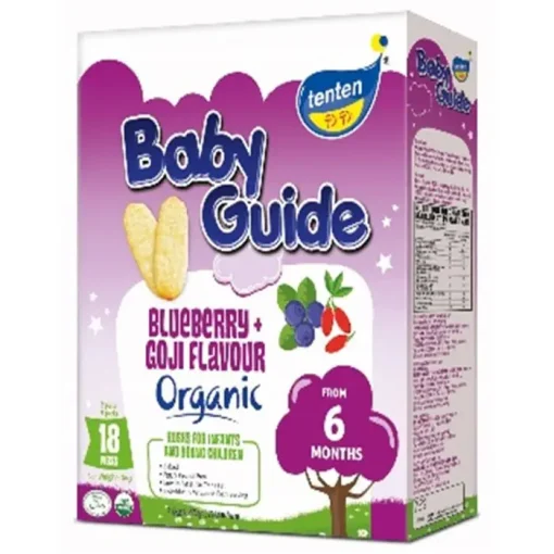 Tenten oRGANIC Baby Guide Rusks BLUEBERRY & GOJI