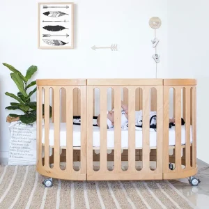 Babyhood Kaylula Sova Cot CLASSIC BEECH