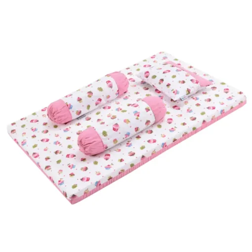 Babylove Premium 4-in-1 Mattress Set YUMMY CUPCAKE