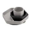 He Or She Toddler Feeding Set GREY