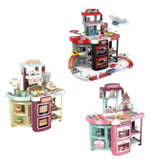 Kids Storage Desk Playset