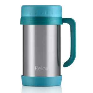 Relax Insulated Thermal Mug BLUE