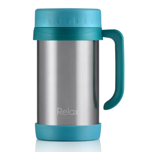 Relax Insulated Thermal Mug BLUE