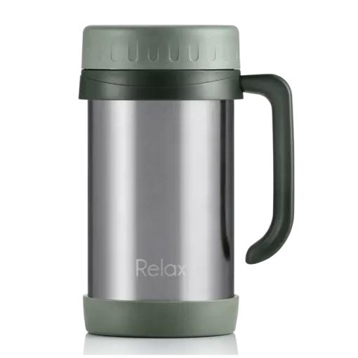 Relax Insulated Thermal Mug DARK GREEN