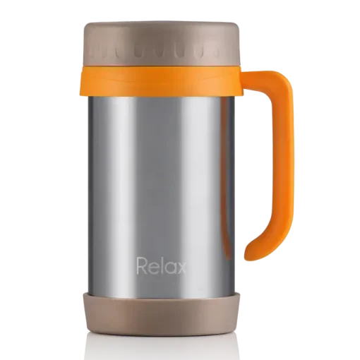 Relax Insulated Thermal Mug ORANGE