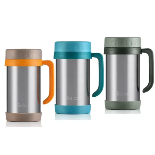 Relax Stainless Steel Insulated Thermal Mug