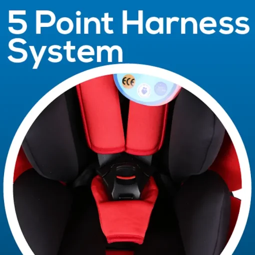 Otomo 360 Isofix Convertible Car Seat HB636 5-POINT HARNESS SYSTEM