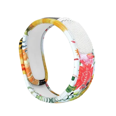 Parakito Mosquito Repellent Wristband ADULT FLOWERY