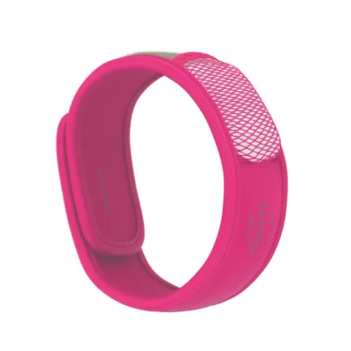 Parakito Mosquito Repellent Wristband ADULT FUSHIA