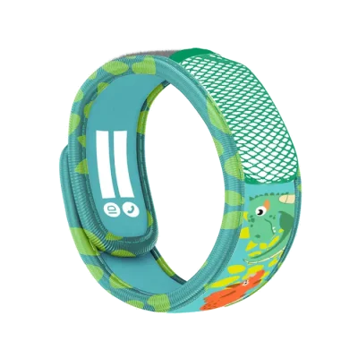 Parakito Mosquito Repellent Wristband KIDS DINOSAUR