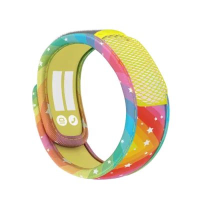 Parakito Mosquito Repellent Wristband KIDS RAINBOW STAR