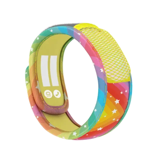 Parakito Mosquito Repellent Wristband KIDS RAINBOW STAR