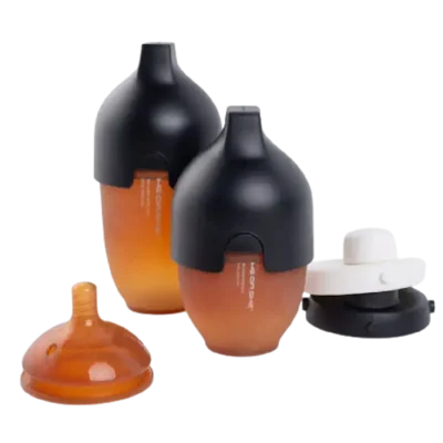 He Or She Baby Bottle Premium Gift Set BLACK-1