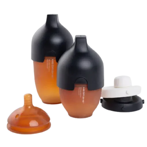 He Or She Baby Bottle Premium Gift Set BLACK-1