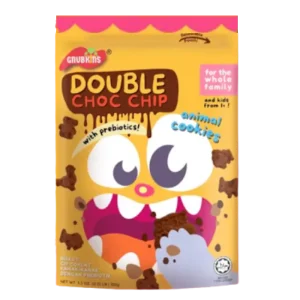 Gnubkins Animal Cookies With PRebiotics DOUBLE CHOC CHIP