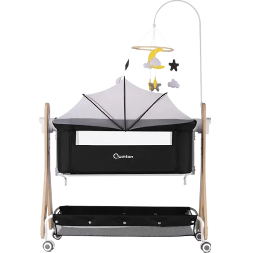 Quinton Dream2Gether Co-Sleeping Crib BLACK