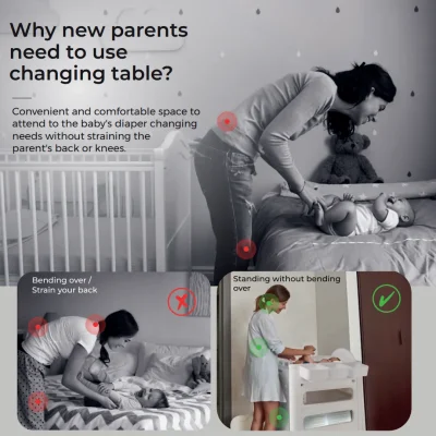 Quinton Multifunction Changing Table