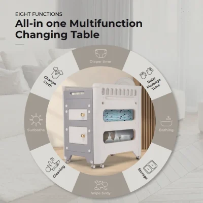 Quinton Multifunction Changing Table