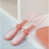 Autumnz Bendable Spoon & Fork Set PINK