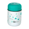 Bbluv Food Insulated Food Container With Bowl & Spoon AQUA OWL