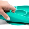 Bbluv Yumi Anti-Spill Silicone Plate & Spoon