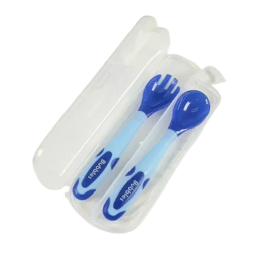 Bubbles Travel Fork & Spoon Set