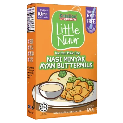 Eatalian Express Little Nuur Nasi Butir One NASI MINYAK AYAM BUTTERMILK