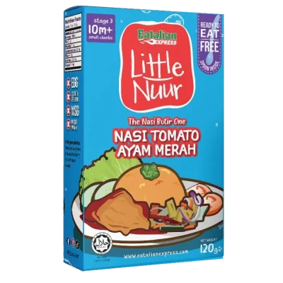 Eatalian Express Little Nuur Nasi Butir One NASI TOMATO AYAM MERAH