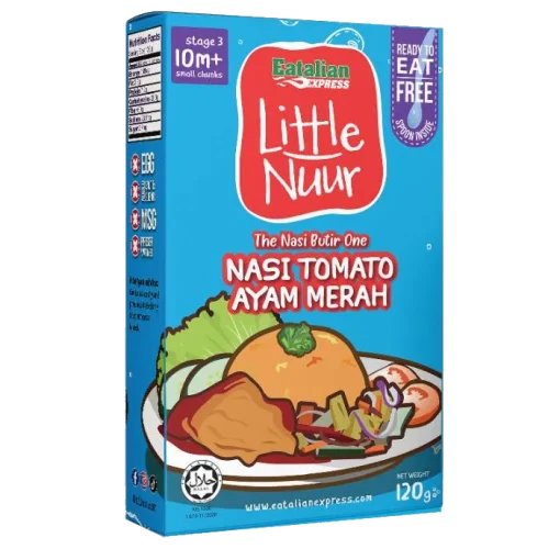 Eatalian Express Little Nuur Nasi Butir One NASI TOMATO AYAM MERAH