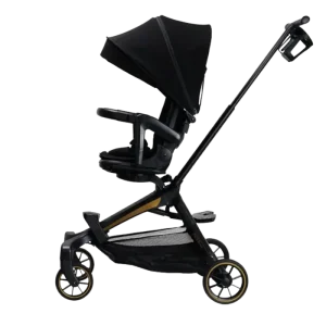 Koopers Magic Rider 360 Stroller BLACK