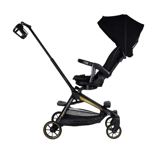 Koopers Magic Rider 360 Stroller BLACK