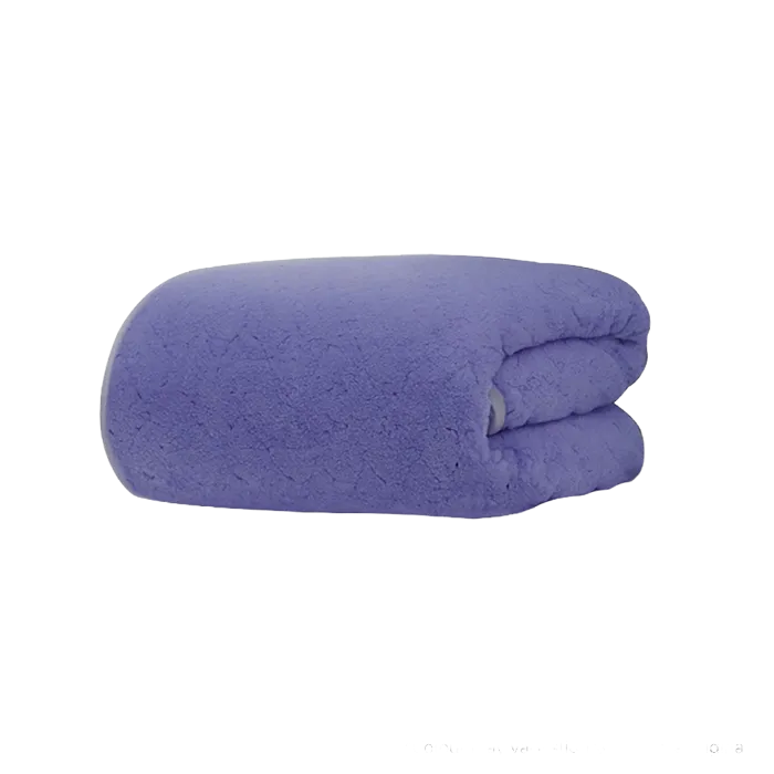 Arley Coral Fleece Baby Towel VIOLET BLUE