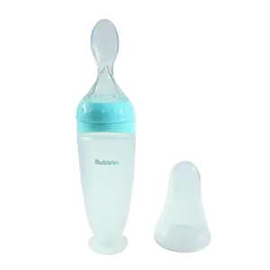 Bubbles Silicone Squeeze Feeding Spoon