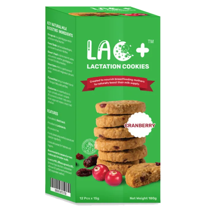 LA+ Lactation Cookies CRANBERRY