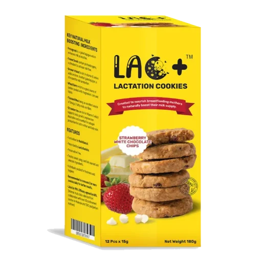 LA+ Lactation Cookies STRAWBERRY WHITE CHOCOLATE CHIPS