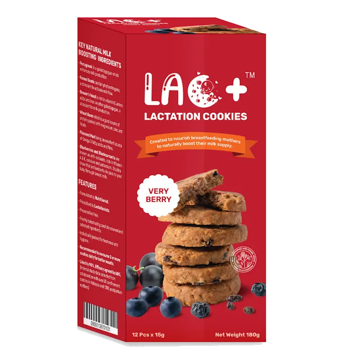 LA+ Lactation Cookies VERY BERRY