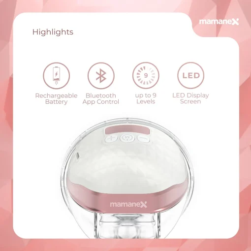 Mamanex Miss Mamanex Diamond Wearable Breast Pump