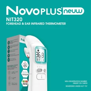 NovoPlus Forehead & Ear Infrared Thermometer NIT320